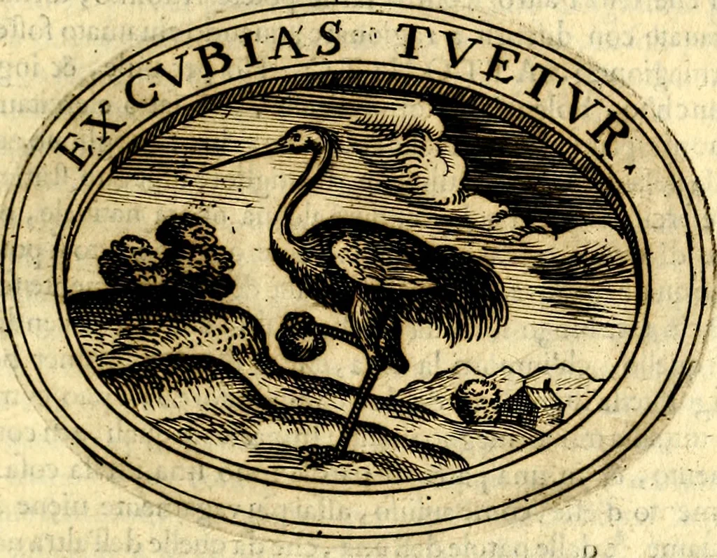 An illustration from Dell'imprese, 1594, leaf 284