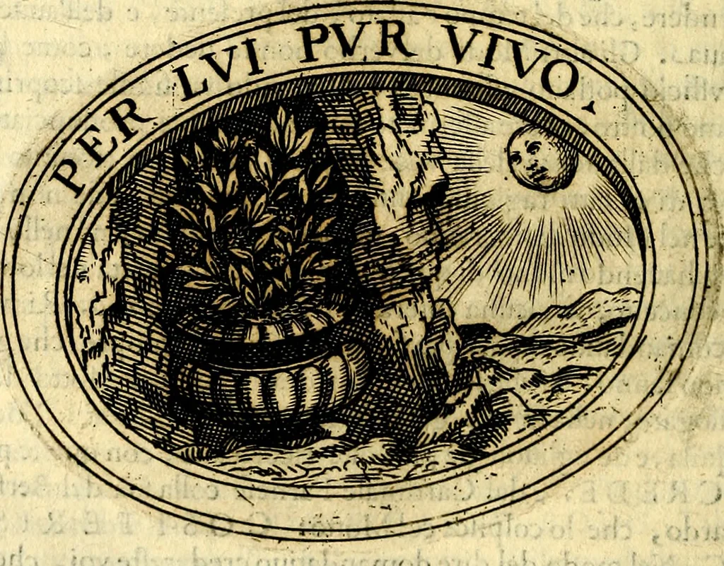An illustration from Dell'imprese, 1594, leaf 291