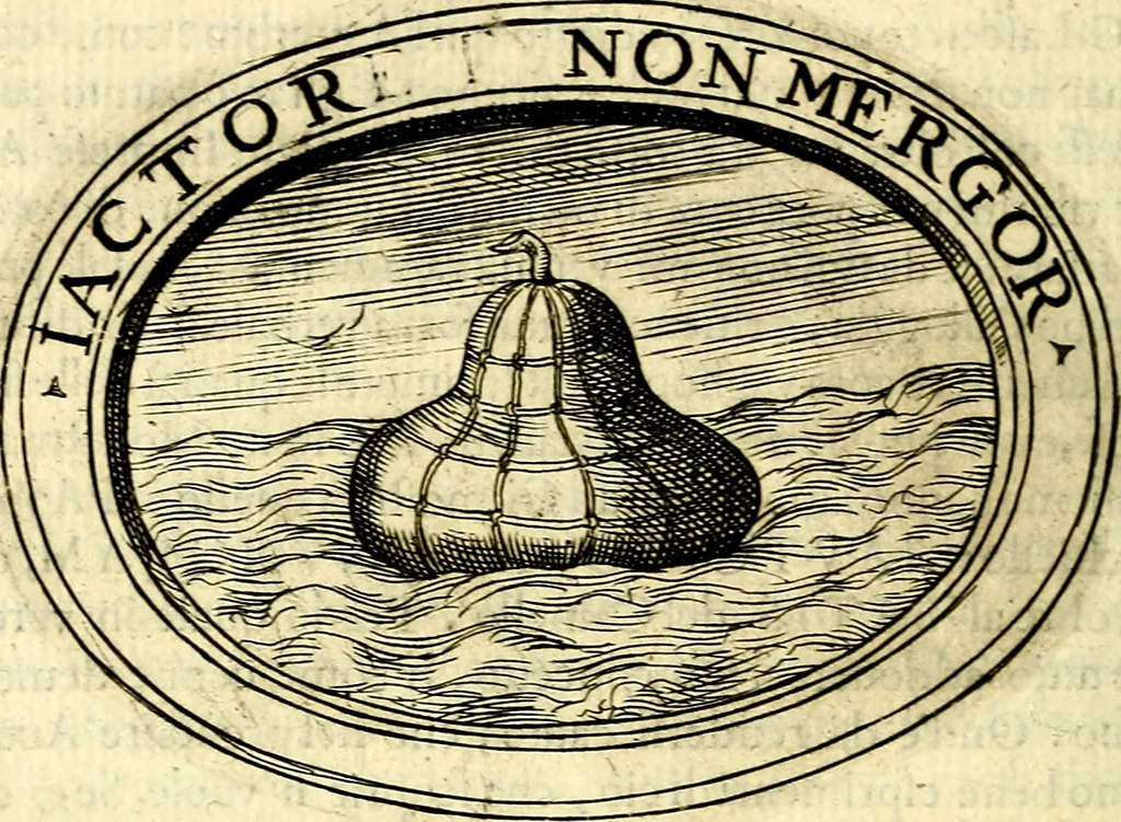 An illustration from Dell'imprese, 1594, leaf 293
