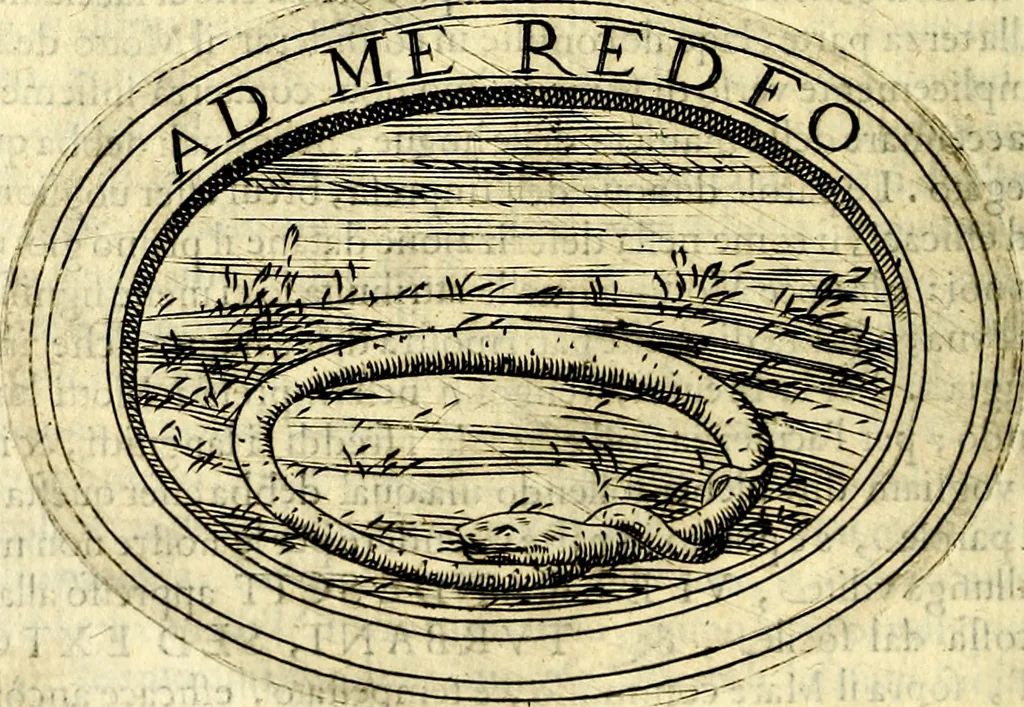 An illustration from Dell'imprese, 1594, leaf 295