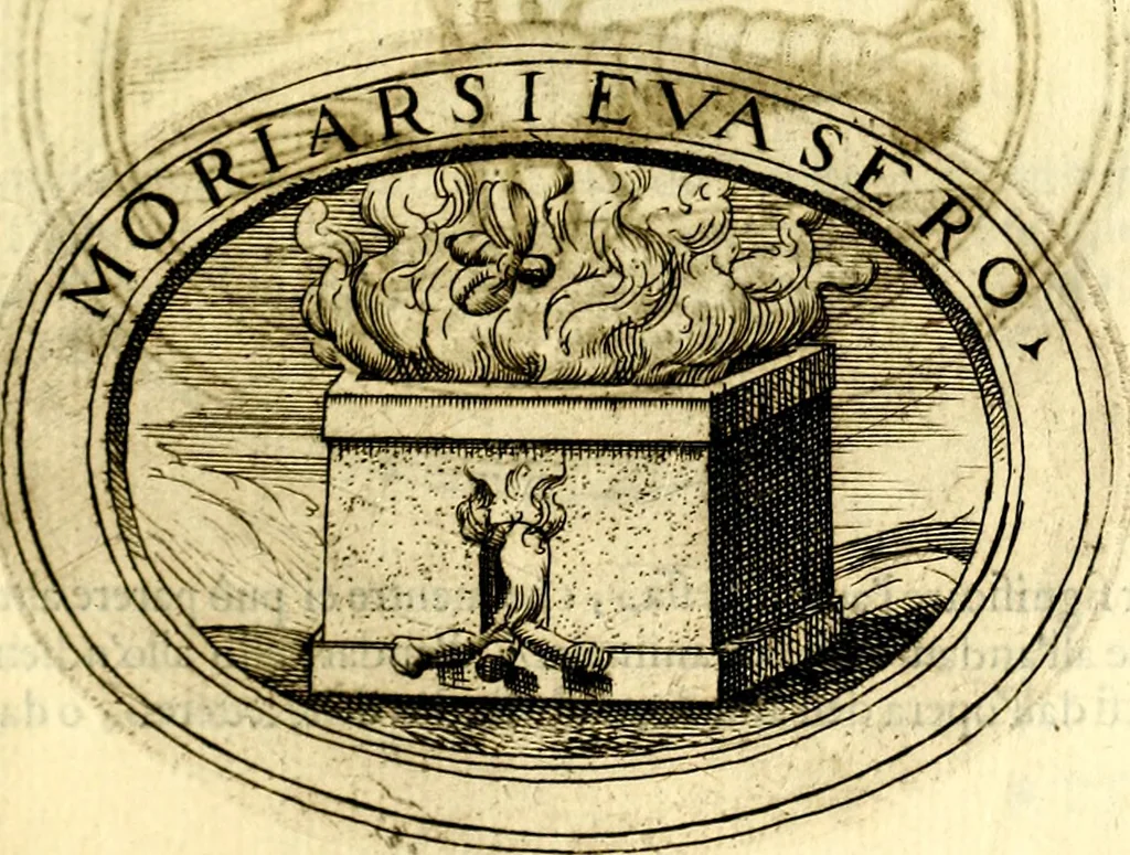 An illustration from Dell'imprese, 1594, leaf 314