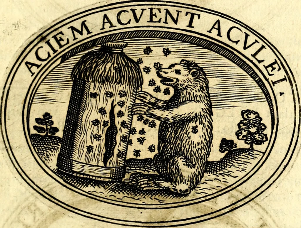 An illustration from Dell'imprese, 1594, leaf 316