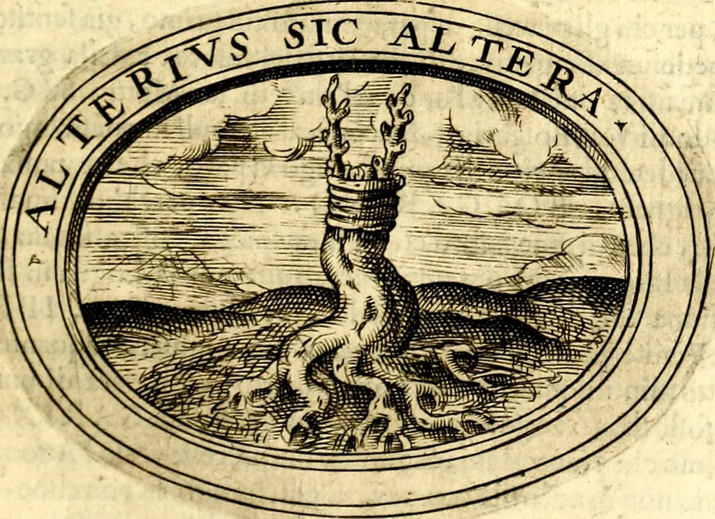 An illustration from Dell'imprese, 1594, leaf 378