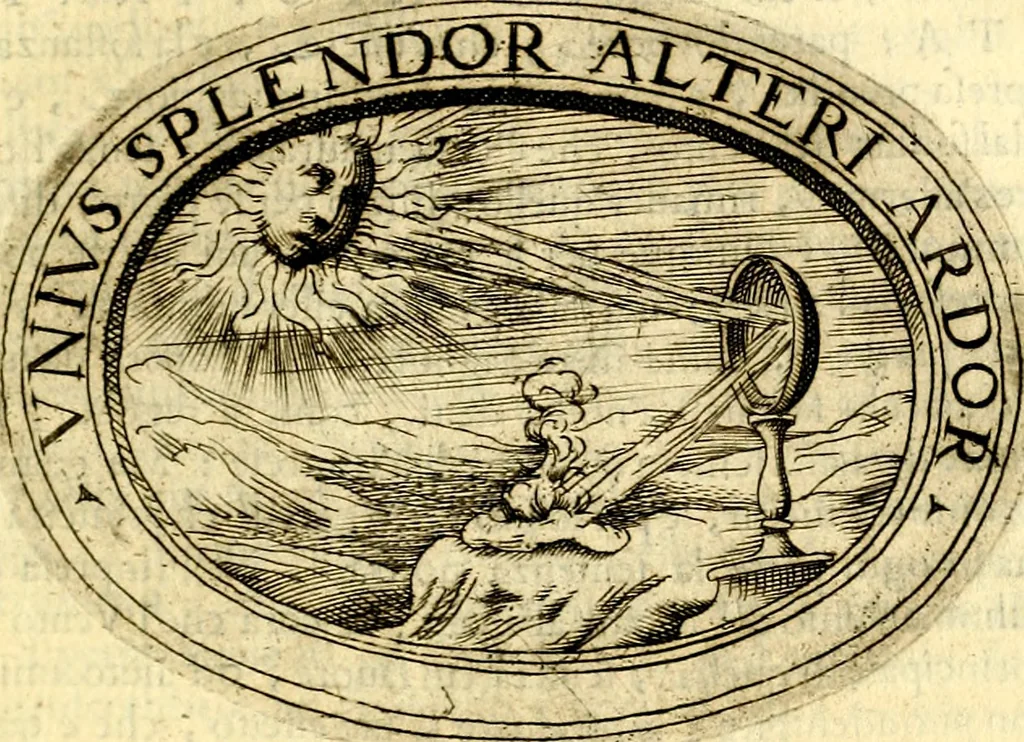 An illustration from Dell'imprese, 1594, leaf 386