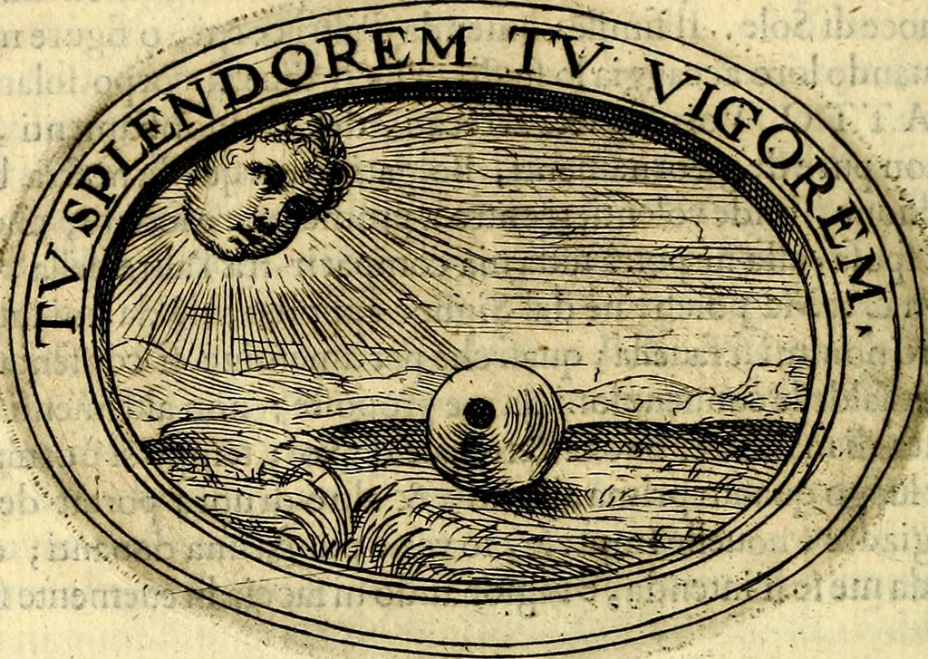 An illustration from Dell'imprese, 1594, leaf 395
