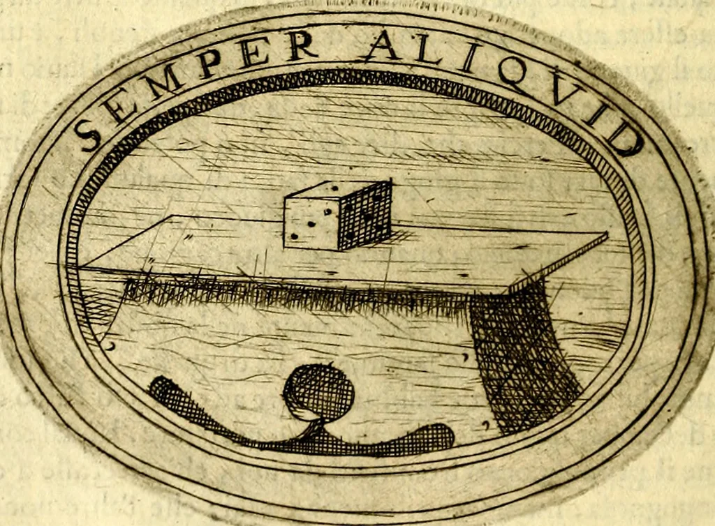 An illustration from Dell'imprese, 1594, leaf 409