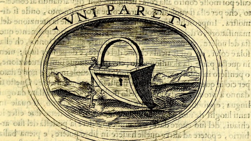 An illustration from Dell'imprese, 1594, leaf 436