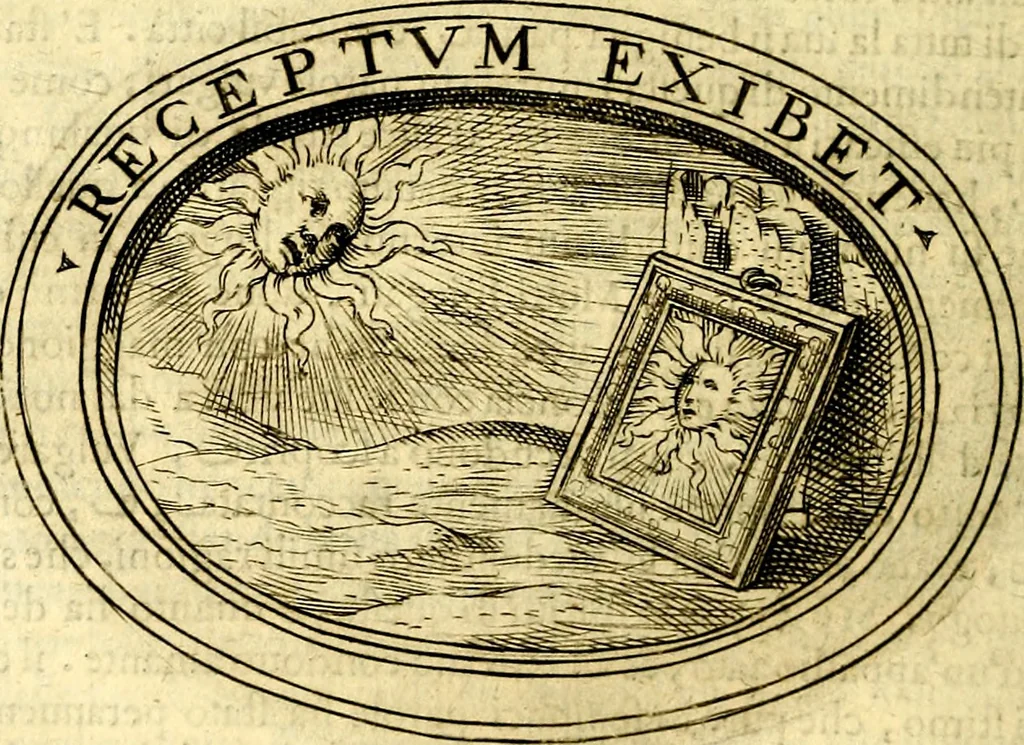An illustration from Dell'imprese, 1594, leaf 451