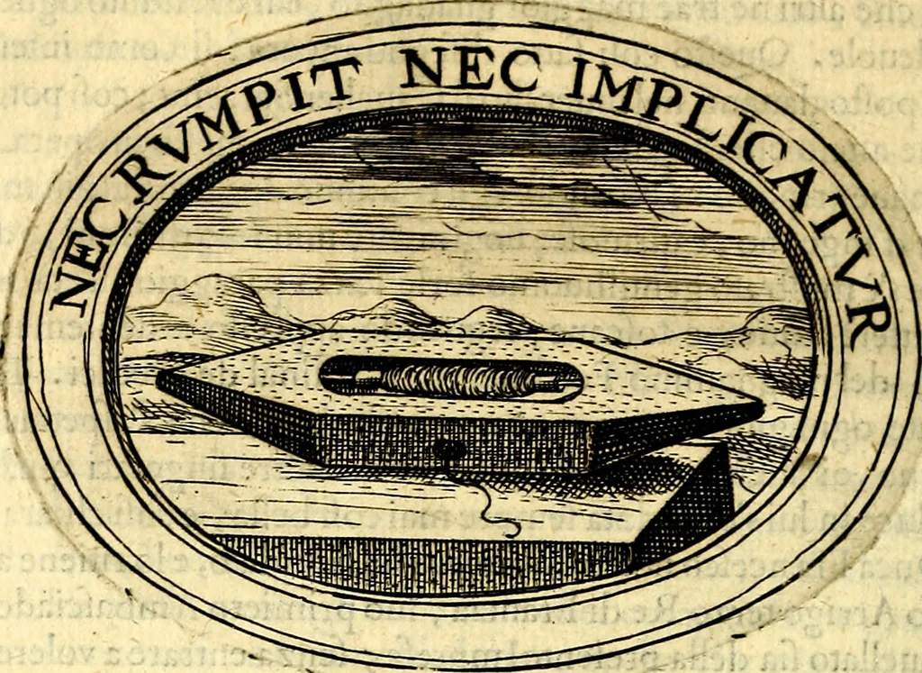 An illustration from Dell'imprese, 1594, leaf 475