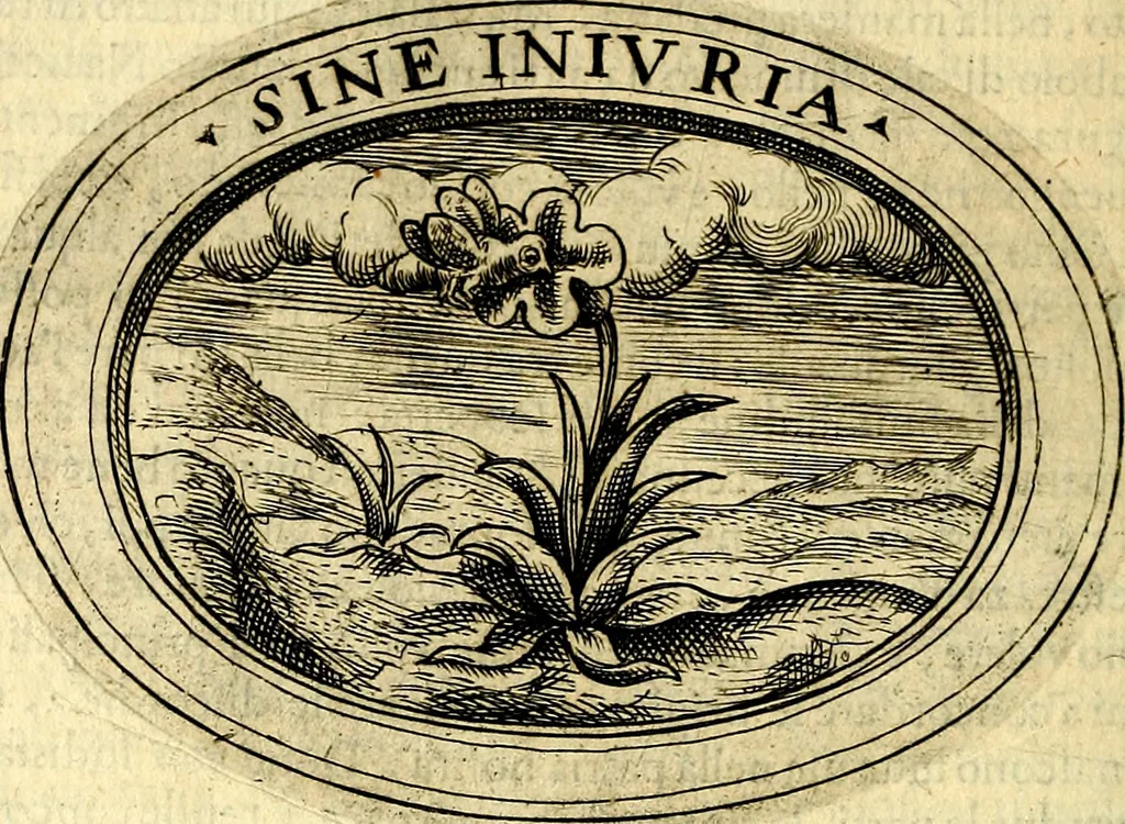 An illustration from Dell'imprese, 1594, leaf 479