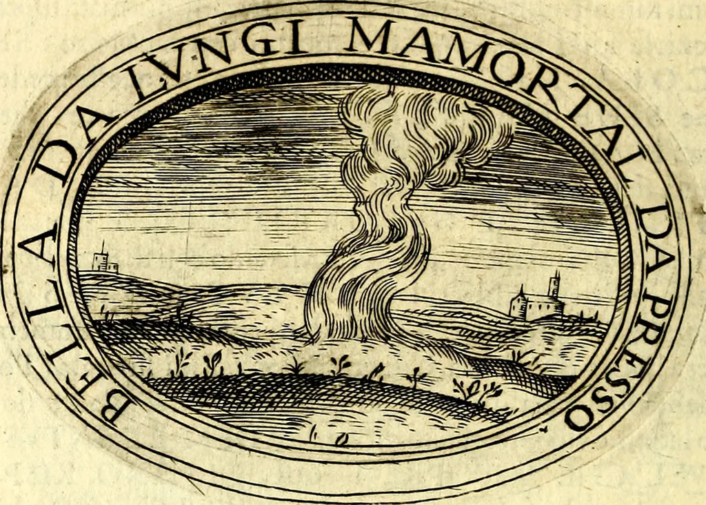 An illustration from Dell'imprese, 1594, leaf 513
