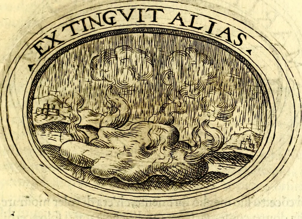 An illustration from Dell'imprese, 1594, leaf 514