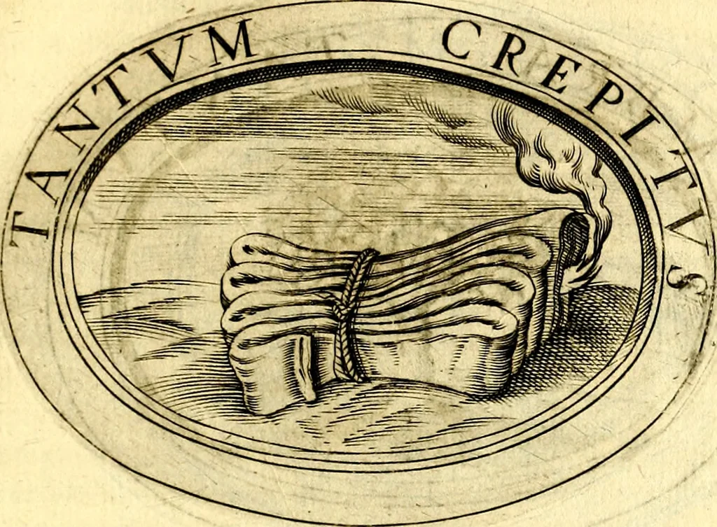 An illustration from Dell'imprese, 1594, leaf 58