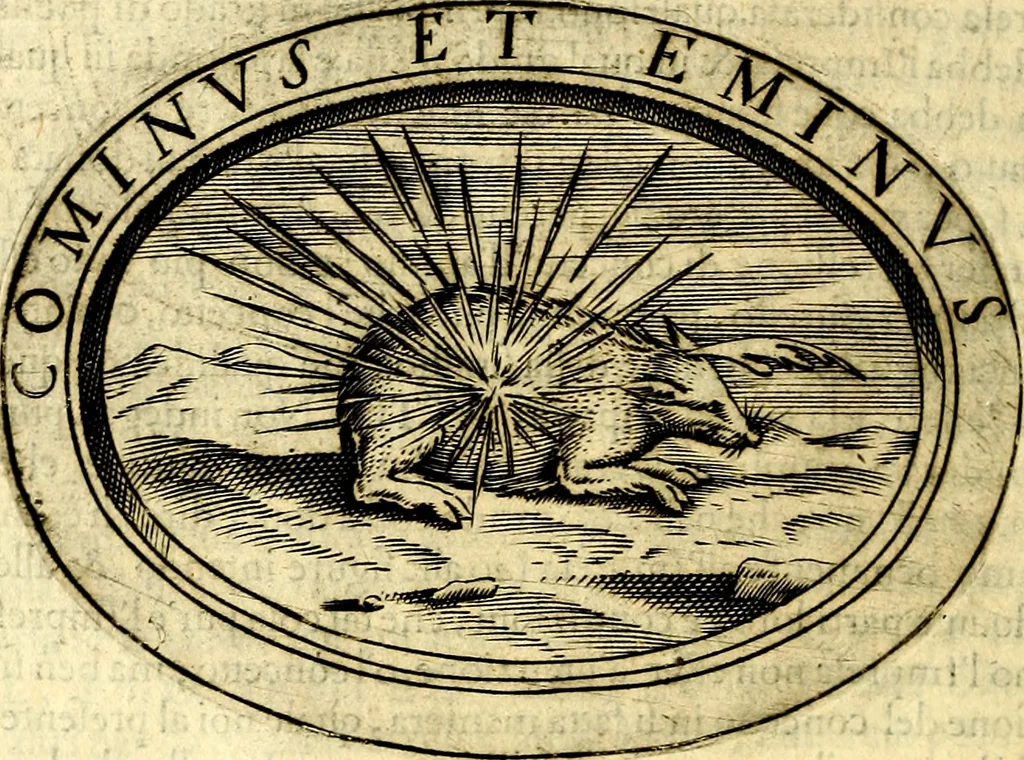 An illustration from Dell'imprese, 1594, leaf 69