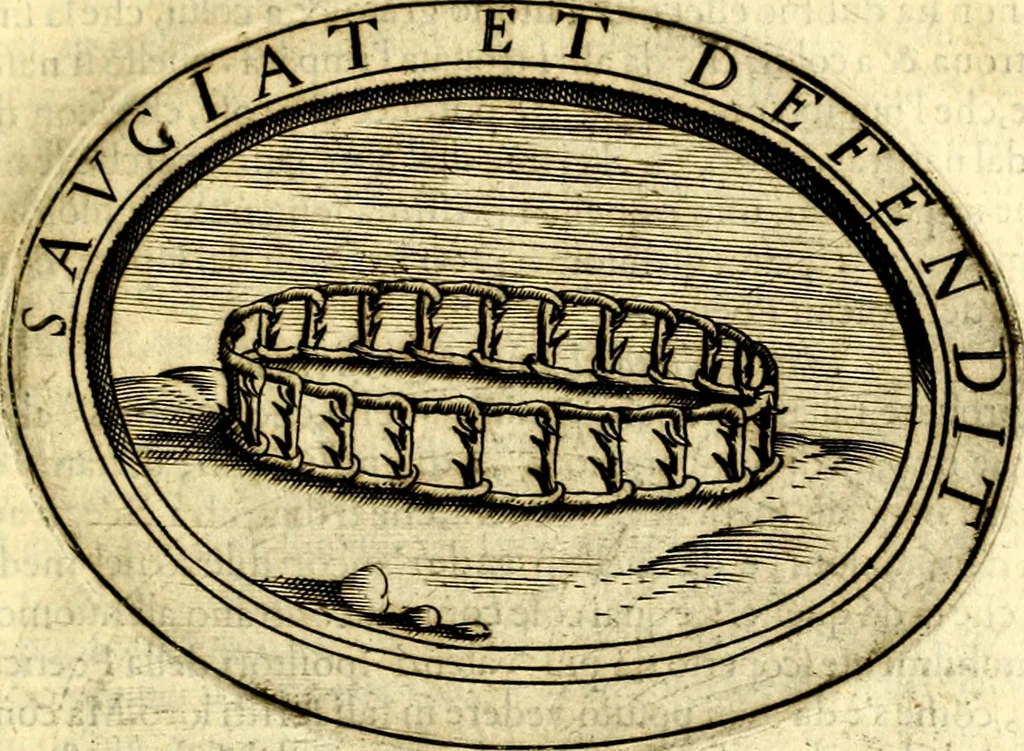An illustration from Dell'imprese, 1594, leaf 70