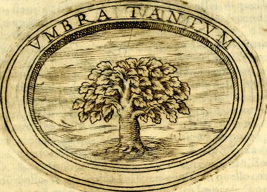 An illustration from Dell'imprese ... dopo tutte l'opera cosi a penna, come a stampa, ch'egli ha potuto vedere di coloro, che della materia dell'imprese hanno parlato; della vera natura di quelle si ragiona, 1578, leaf 32