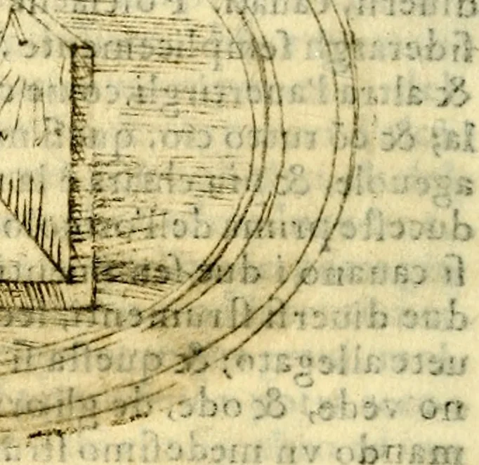 An illustration from Dell'imprese ... dopo tutte l'opera cosi a penna, come a stampa, ch'egli ha potuto vedere di coloro, che della materia dell'imprese hanno parlato; della vera natura di quelle si ragiona, 1578, leaf 71
