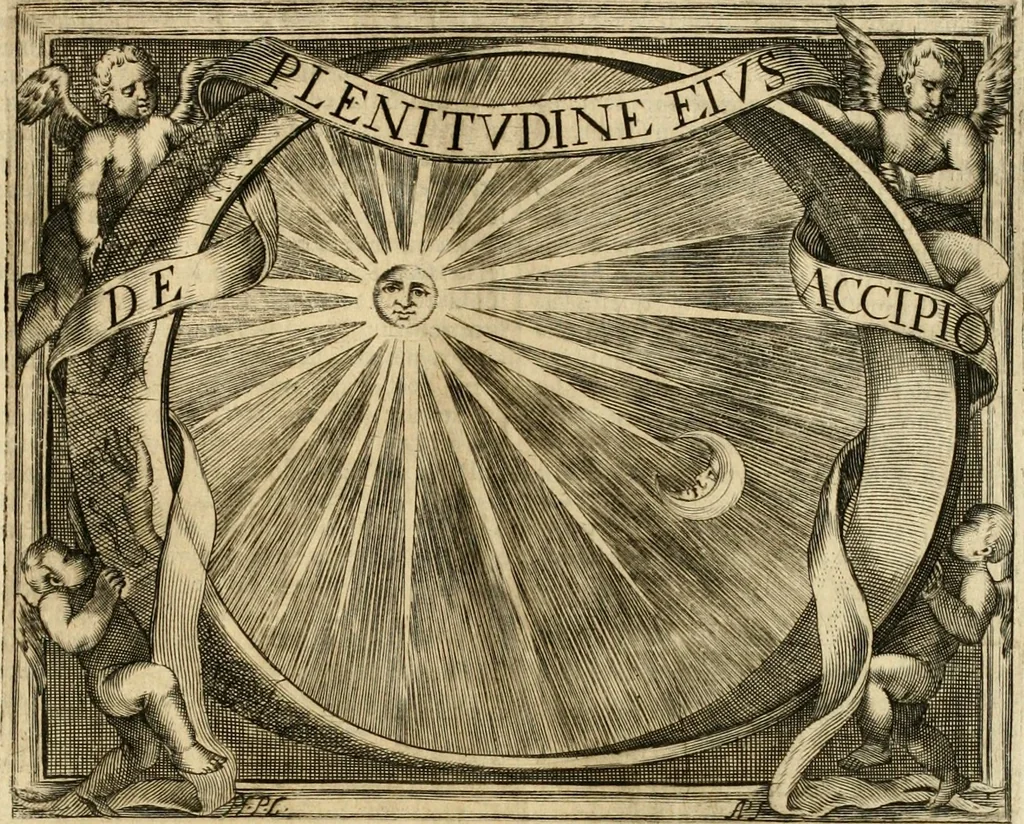 An illustration from Dell' imprese pastorali, 1685, leaf 104