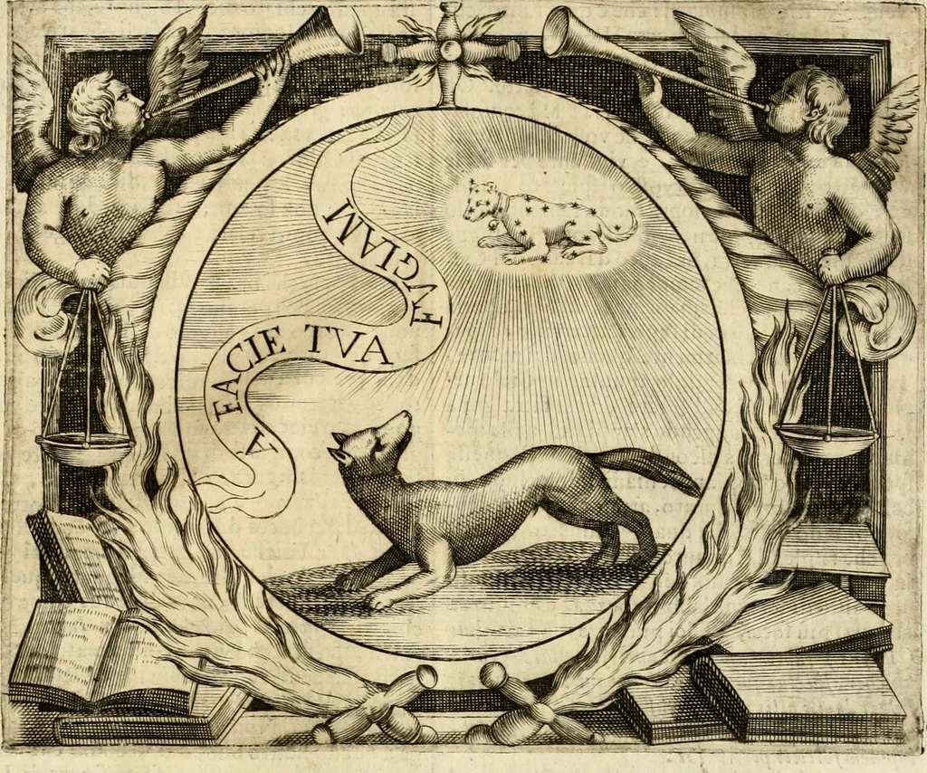 An illustration from Dell' imprese pastorali, 1685, leaf 1098