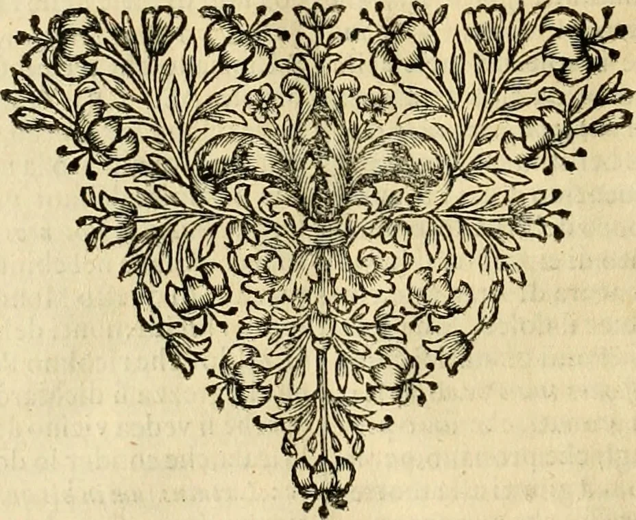 An illustration from Dell' imprese pastorali, 1685, leaf 1119