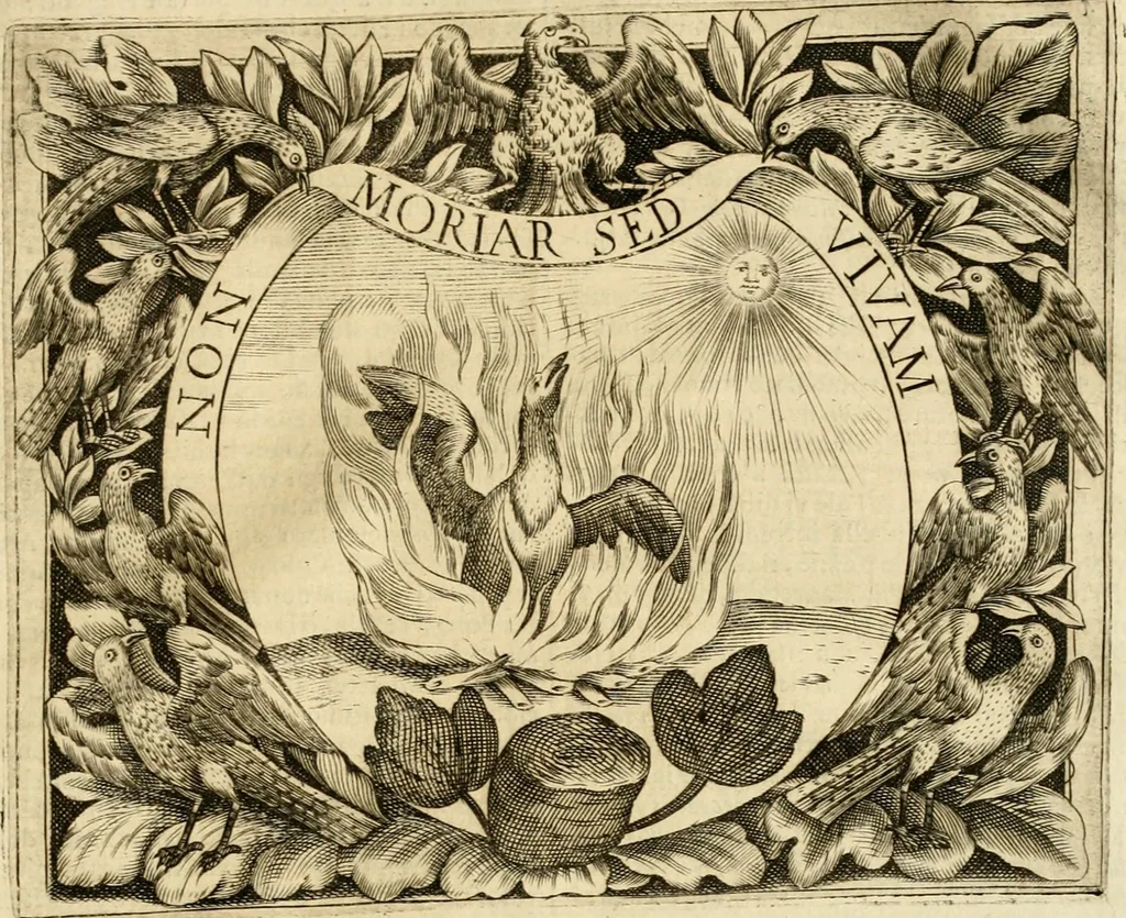 An illustration from Dell' imprese pastorali, 1685, leaf 1120