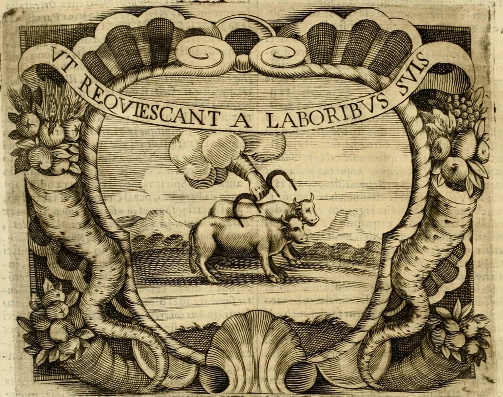 An illustration from Dell' imprese pastorali, 1685, leaf 1131