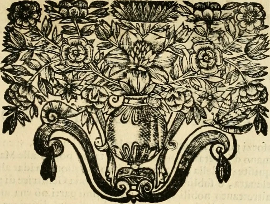 An illustration from Dell' imprese pastorali, 1685, leaf 114