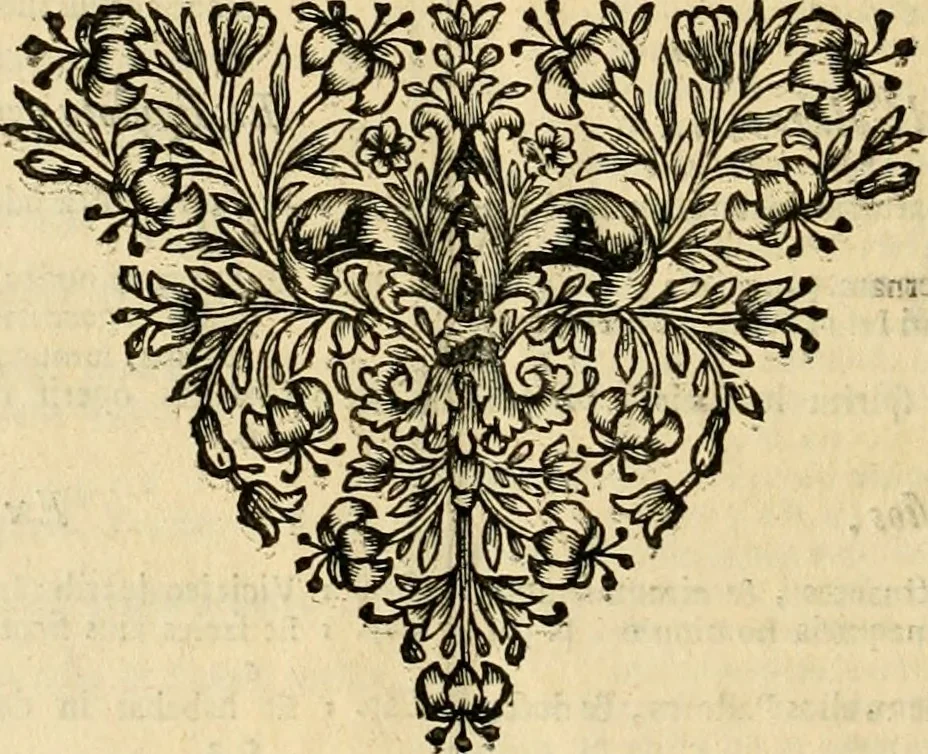 An illustration from Dell' imprese pastorali, 1685, leaf 1213