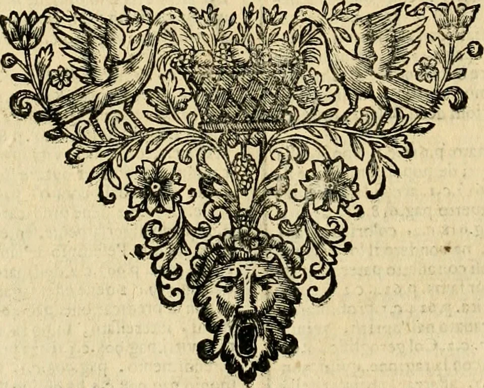 An illustration from Dell' imprese pastorali, 1685, leaf 1225