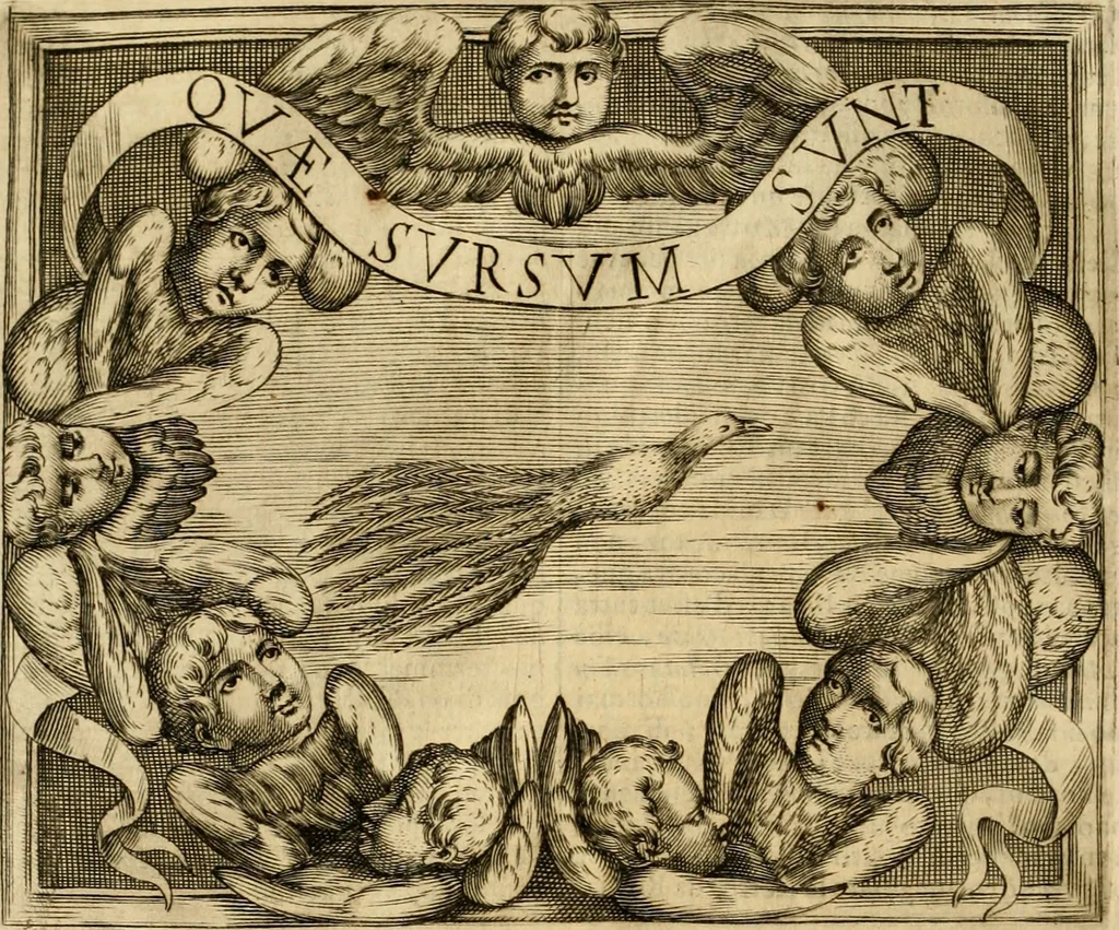 An illustration from Dell' imprese pastorali, 1685, leaf 225