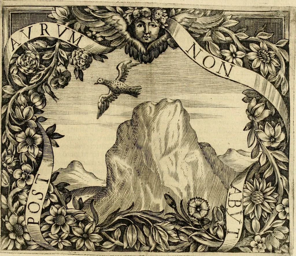 An illustration from Dell' imprese pastorali, 1685, leaf 236
