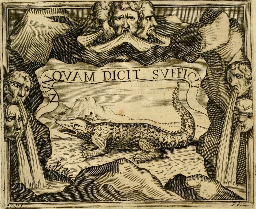 An illustration from Dell' imprese pastorali, 1685, leaf 271