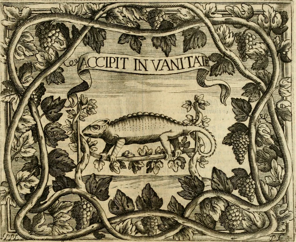 An illustration from Dell' imprese pastorali, 1685, leaf 282