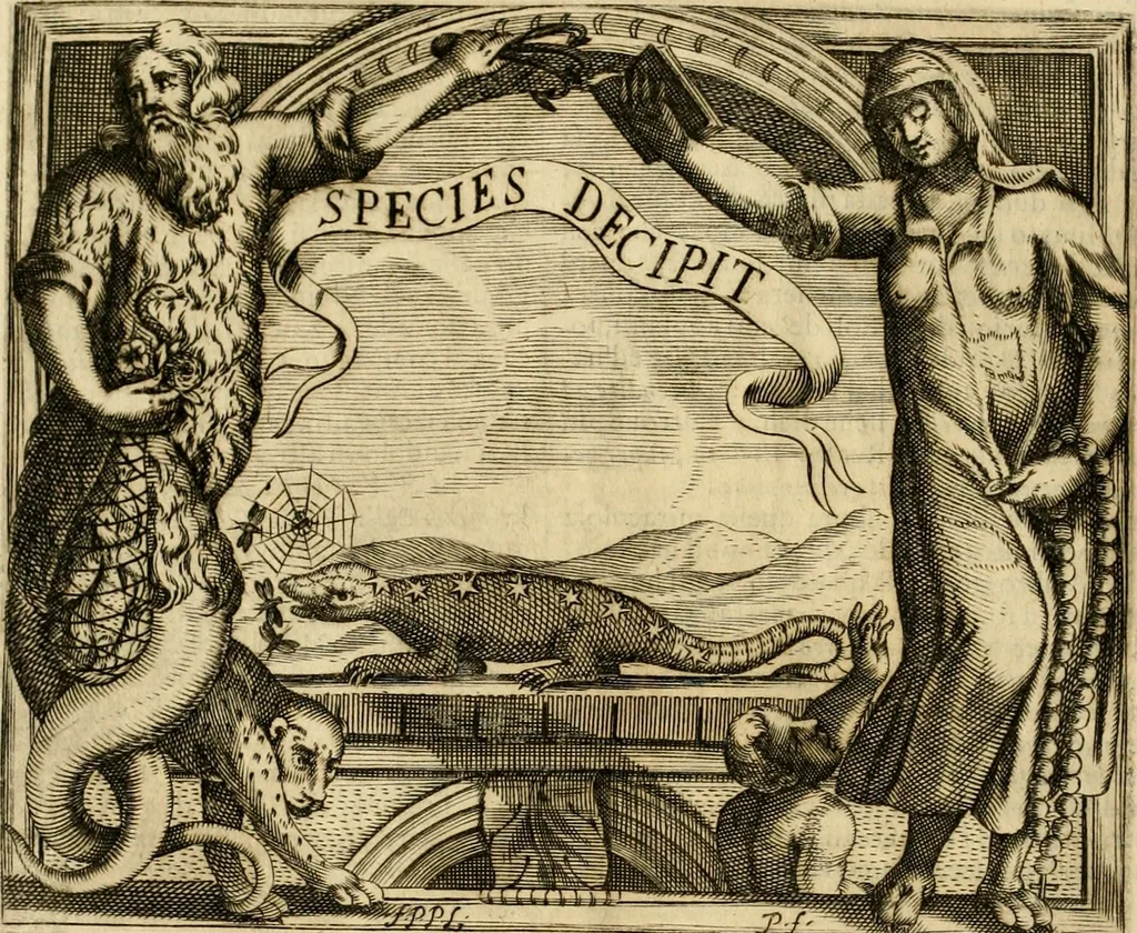 An illustration from Dell' imprese pastorali, 1685, leaf 293