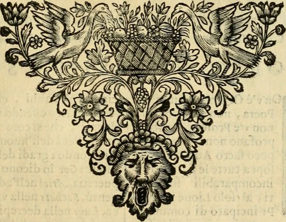 An illustration from Dell' imprese pastorali, 1685, leaf 314