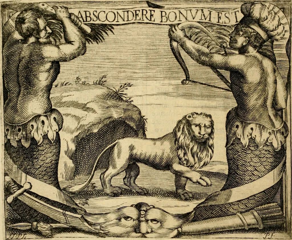 An illustration from Dell' imprese pastorali, 1685, leaf 315