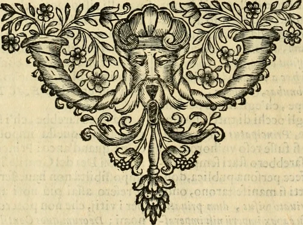 An illustration from Dell' imprese pastorali, 1685, leaf 381