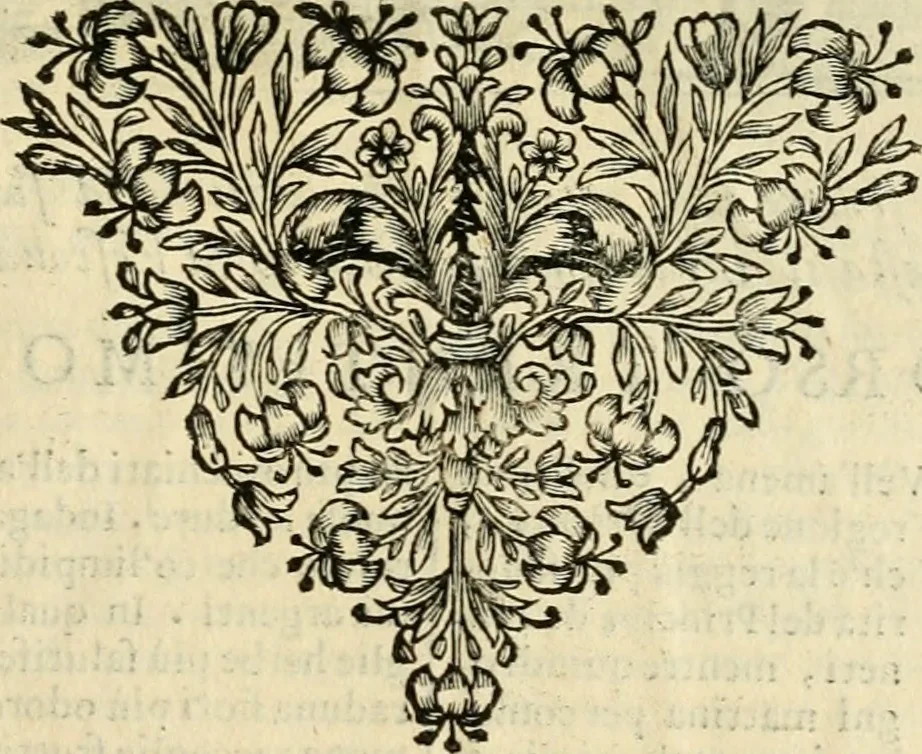 An illustration from Dell' imprese pastorali, 1685, leaf 426
