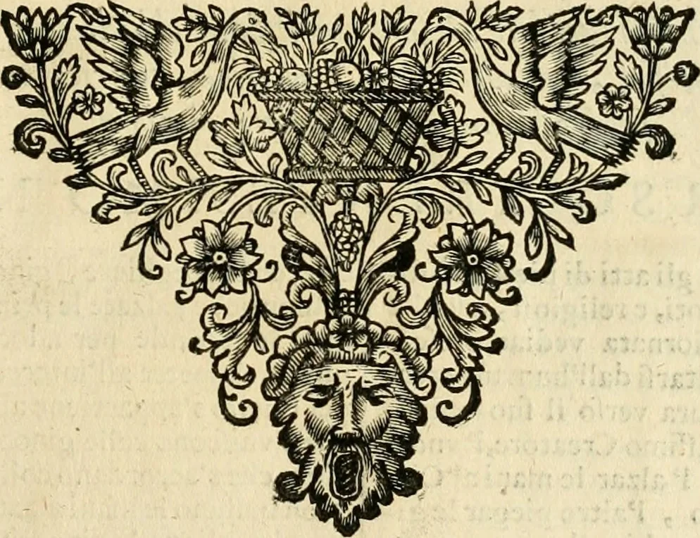 An illustration from Dell' imprese pastorali, 1685, leaf 462
