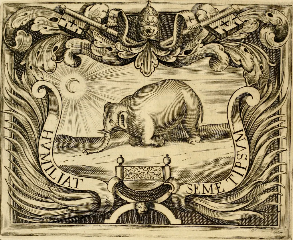 An illustration from Dell' imprese pastorali, 1685, leaf 463