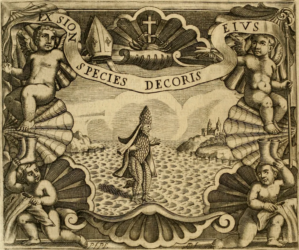An illustration from Dell' imprese pastorali, 1685, leaf 49