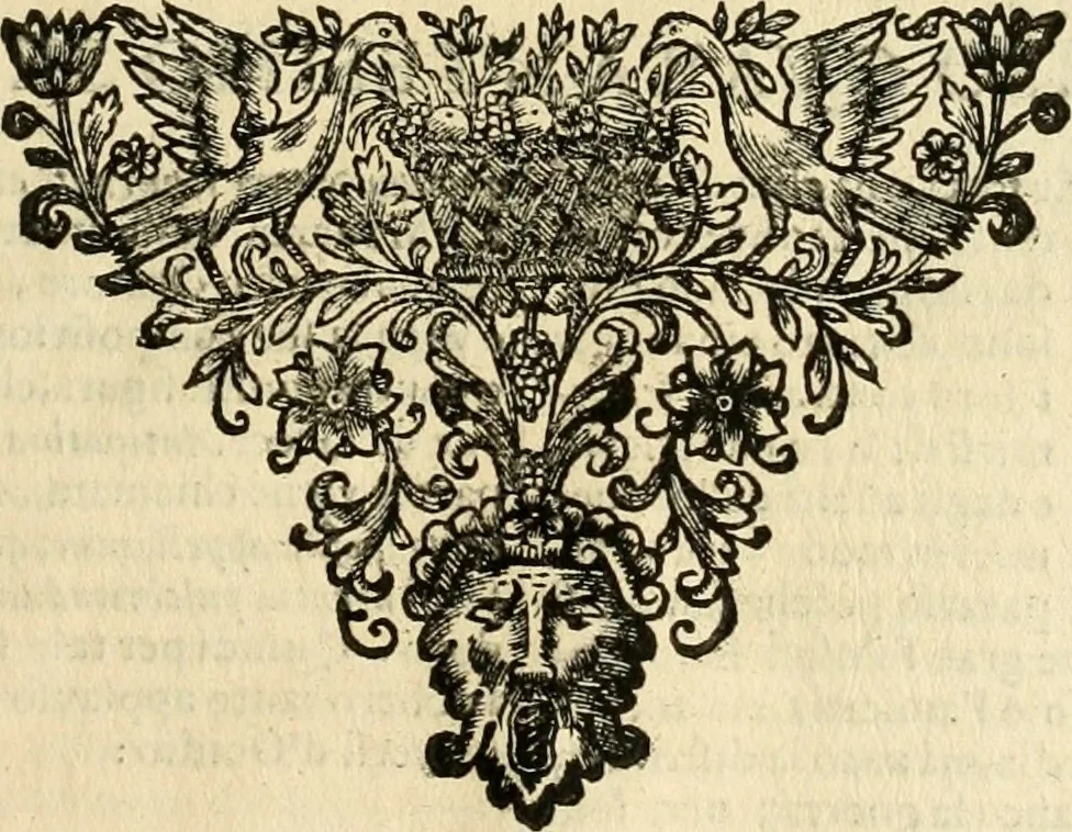 An illustration from Dell' imprese pastorali, 1685, leaf 498