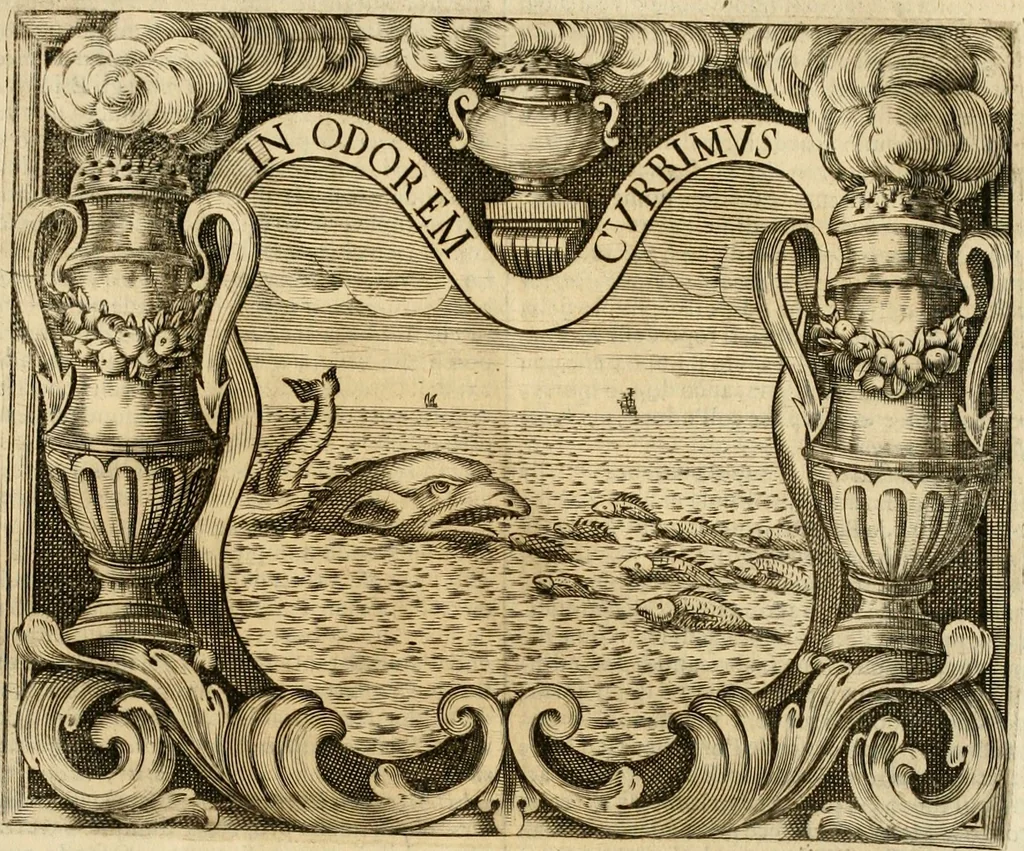 An illustration from Dell' imprese pastorali, 1685, leaf 570