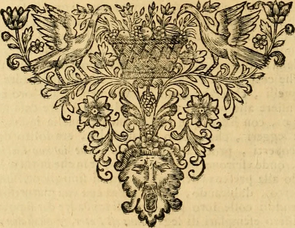 An illustration from Dell' imprese pastorali, 1685, leaf 593