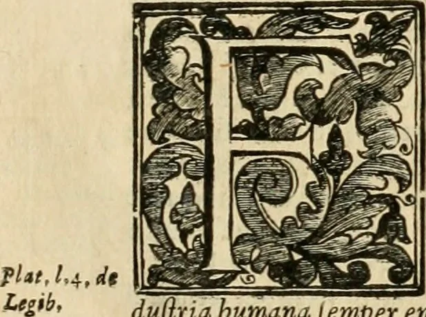 An illustration from Dell' imprese pastorali, 1685, leaf 60