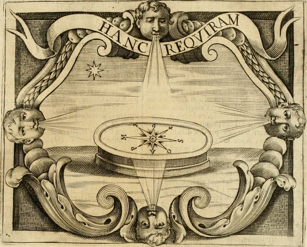 An illustration from Dell' imprese pastorali, 1685, leaf 616