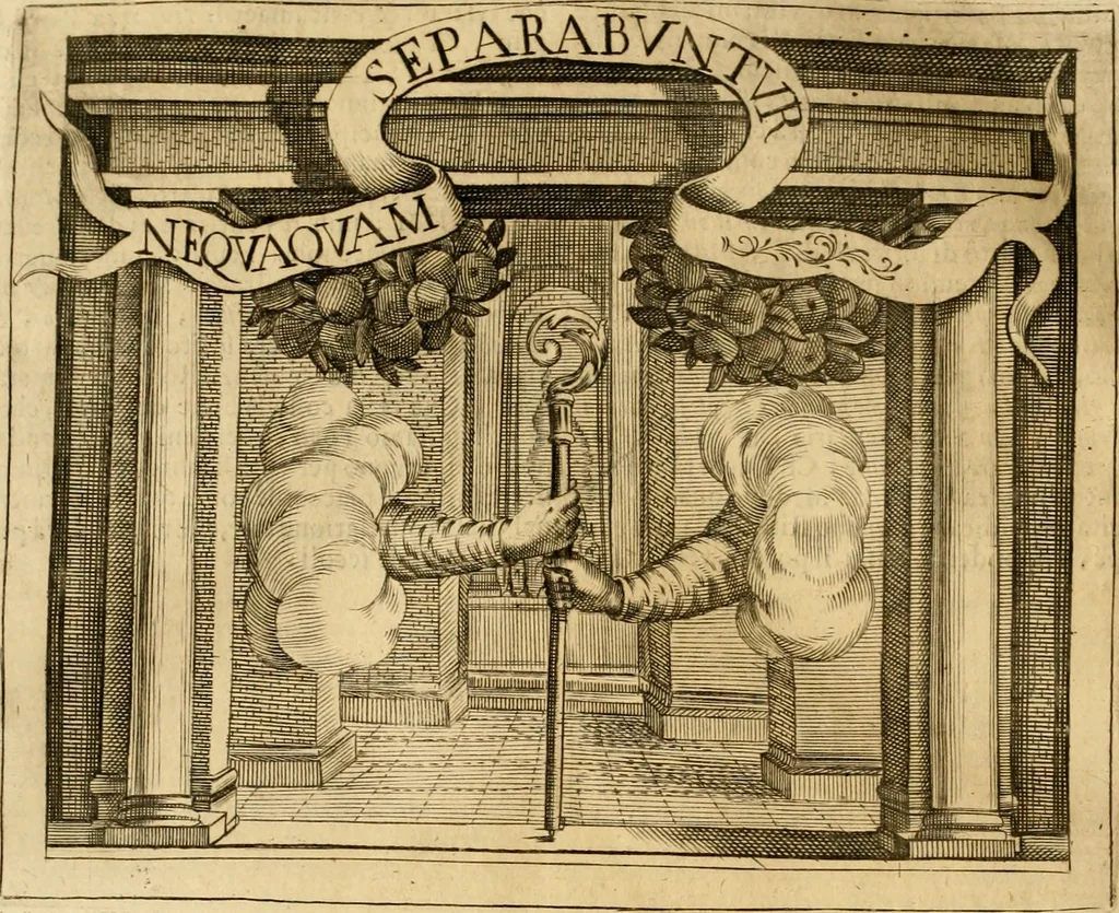 An illustration from Dell' imprese pastorali, 1685, leaf 721