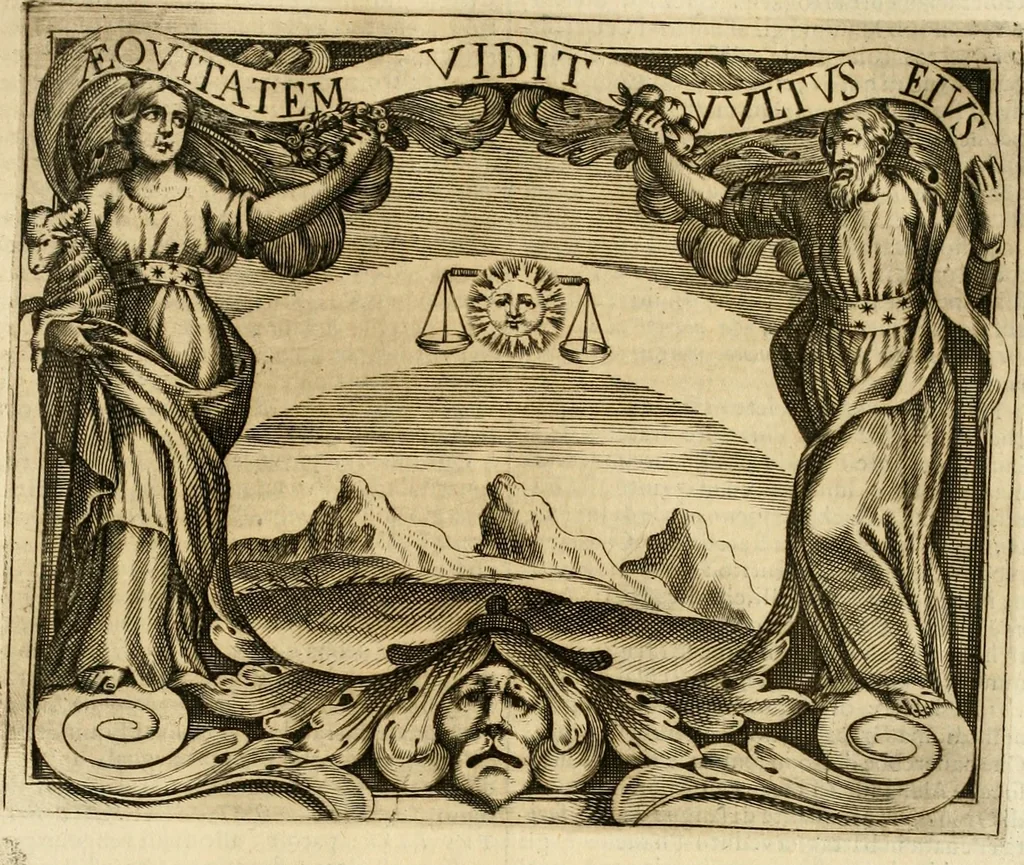 An illustration from Dell' imprese pastorali, 1685, leaf 732