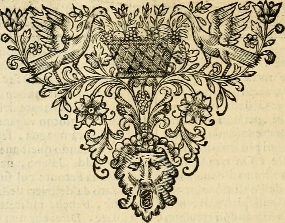 An illustration from Dell' imprese pastorali, 1685, leaf 81