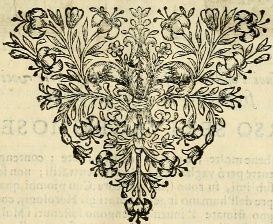 An illustration from Dell' imprese pastorali, 1685, leaf 906
